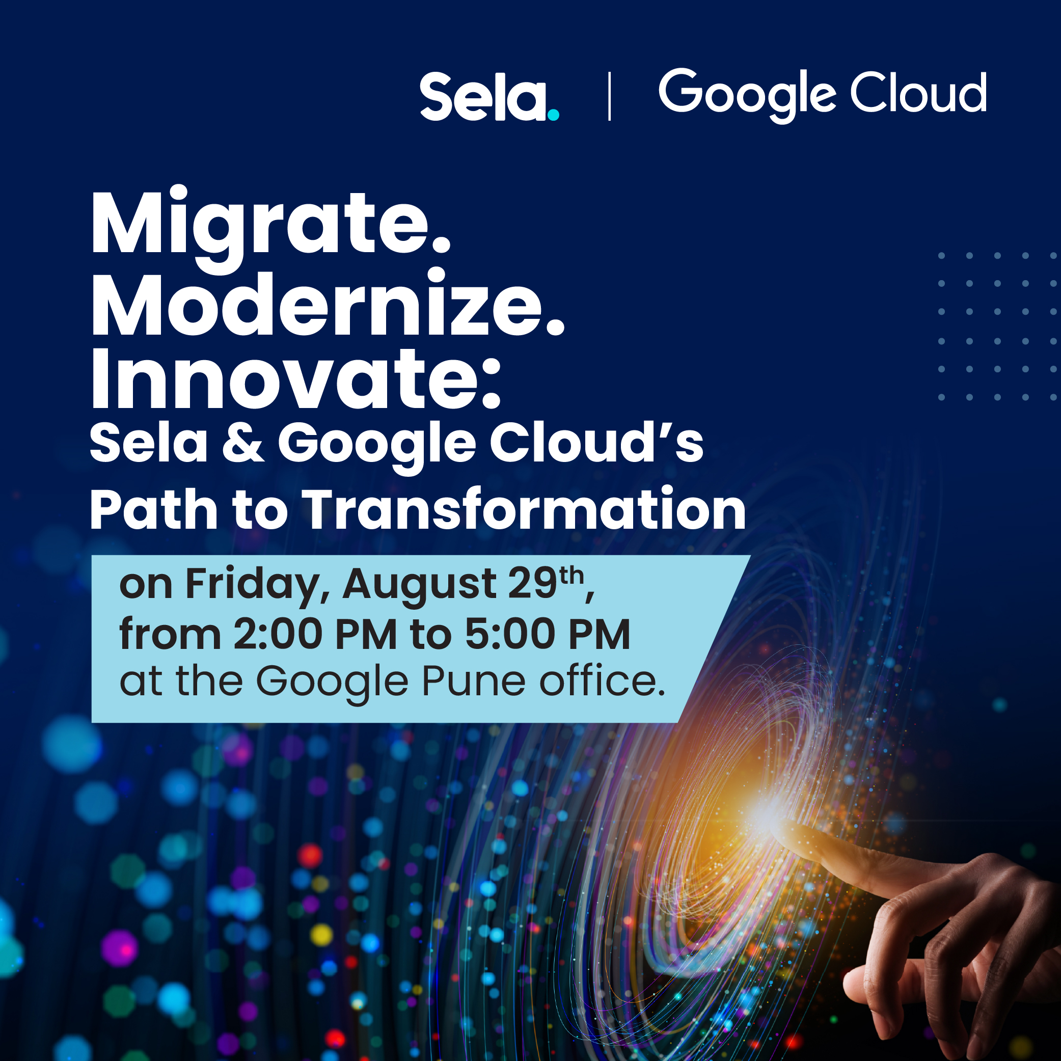 Migrate. Modernize. Innovate: Sela & Google Cloud’s Path to Transformation