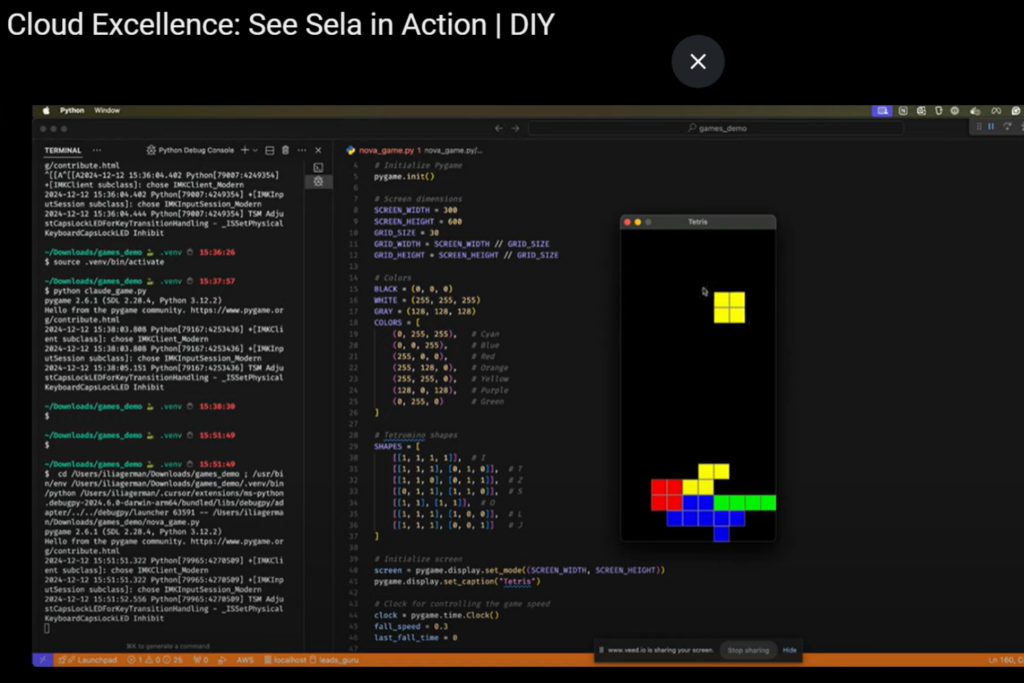 Cloud Excellence: See Sela in Action | DIY