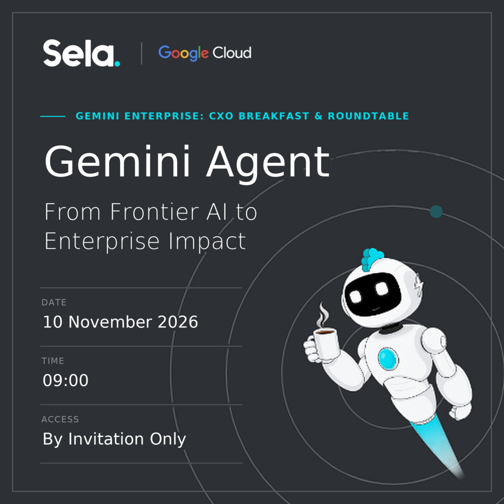 CxO Breakfast | Google and Sela